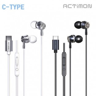 엑티몬 C타입 스테레오 유선 이어폰 (MON-EAR-SOUND)