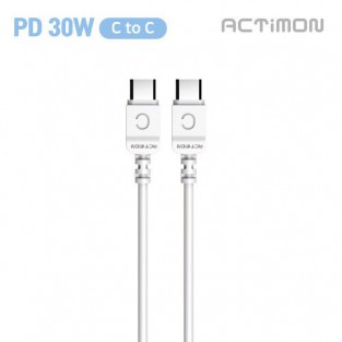 엑티몬 CTOC PD30W 데이터 초고속 충전 롱케이블 1.2M (MON-CC-PD30W-120)