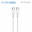 엑티몬 CTOC PD30W 데이터 초고속 충전 롱케이블 1.2M (MON-CC-PD30W-120)